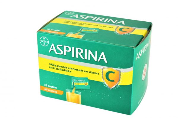 ASPIRINA*con Vitamina C 10 bust grat eff 400 mg + 240 mg