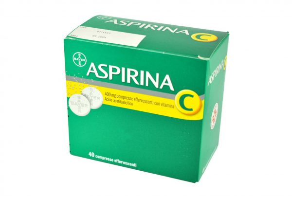 ASPIRINA C*40 cpr eff 400 mg + 240 mg con vitamina C