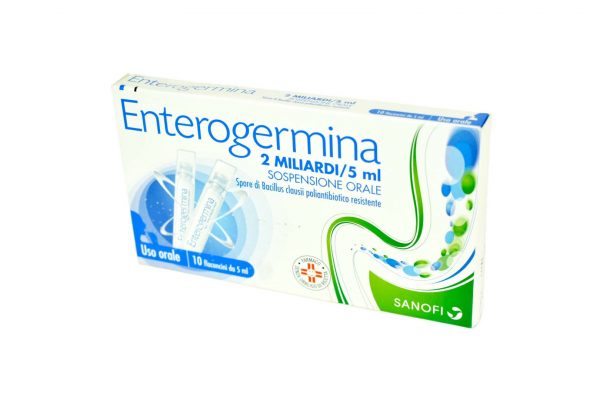 ENTEROGERMINA*orale sosp 10 flaconcini 2 mld 5 ml