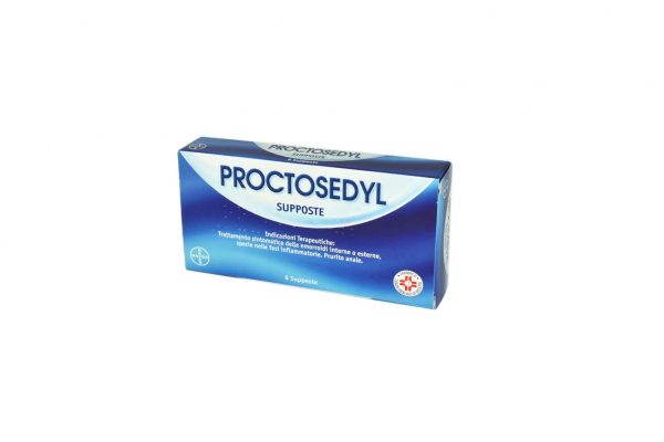 PROCTOSEDYL*6 supp 5 mg + 50 mg + 10 mg + 0,1 mg