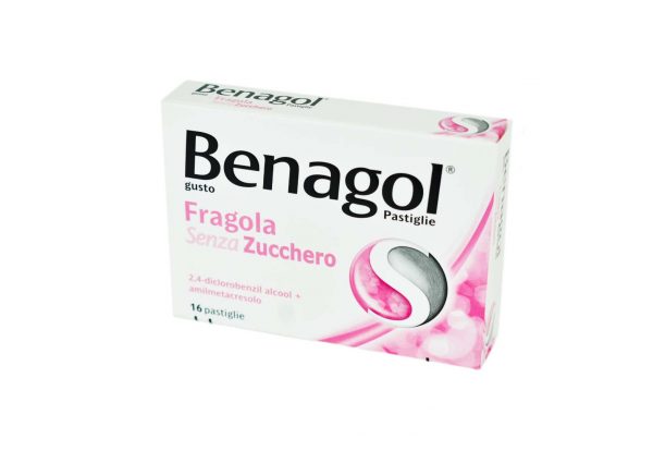 BENAGOL*16 pastiglie fragola senza zucchero