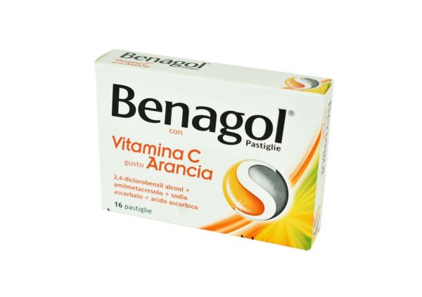BENAGOL VITAMINA C*16 pastiglie arancia