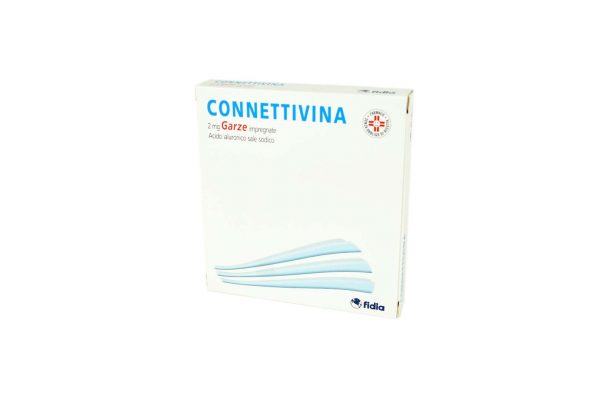 CONNETTIVINA*10 garze 2 mg 10 cm x 10 cm