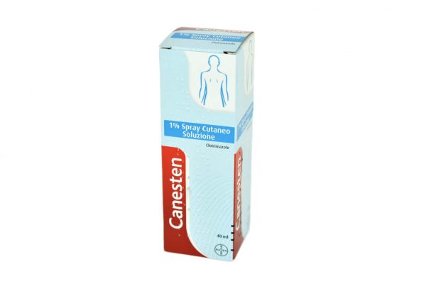 CANESTEN*spray cutaneo 40 ml 1% con pompa dosatrice