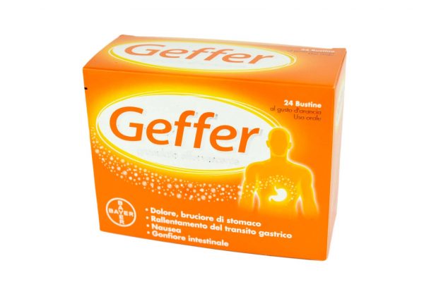 GEFFER*orale granulato effervescente 24 bustine 5 g