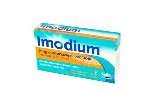IMODIUM*12 cpr orosolubili 2 mg