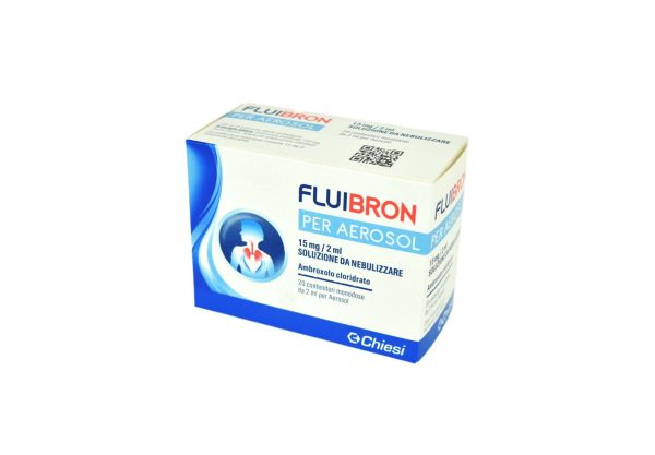 FLUIBRON*soluz nebul 20 fiale 15 mg 2 ml