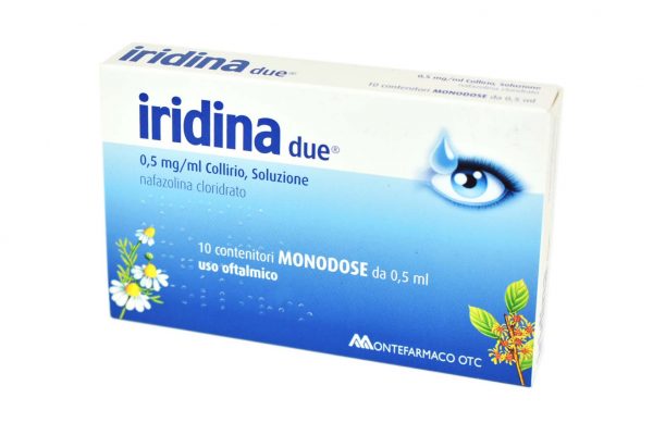 IRIDINA DUE*10 monod collirio 0,5 ml 0,05%