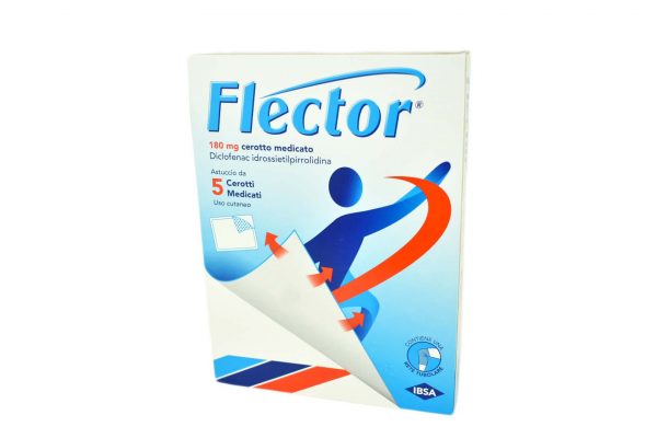 FLECTOR*5 cerotti medicati 180 mg