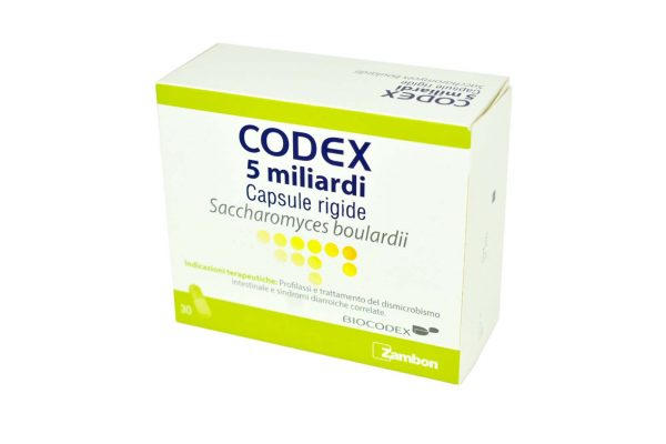 CODEX*30 cps 5 mld 250 mg