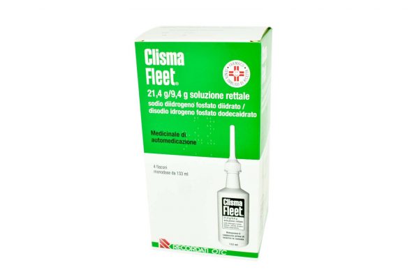 CLISMA FLEET PRONTO USO*4 flaconi soluz rettale 133 ml