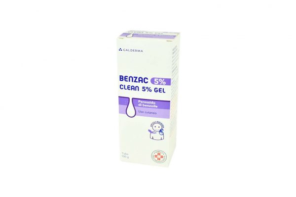 BENZAC*gel 5% tubo 100 g