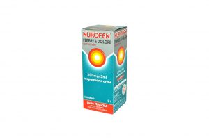 NUROFEN FEBBRE E DOLORE*orale sosp 100 ml 200 mg/5 ml fragola senza zucchero con siringa