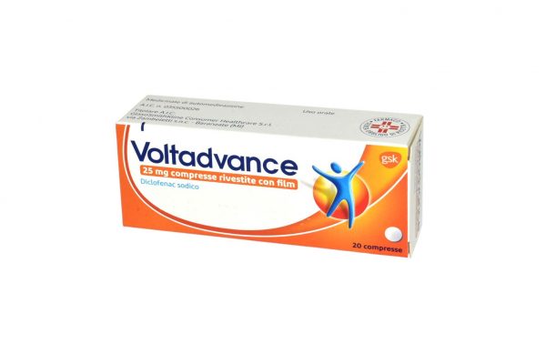 VOLTADVANCE*20 cpr riv 25 mg