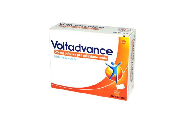 VOLTADVANCE*20 bust polv orale 25 mg