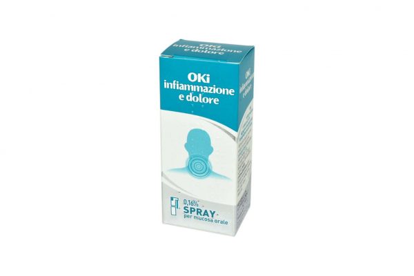 OKI GOLA*spray mucosa orale 15 ml 0,16%