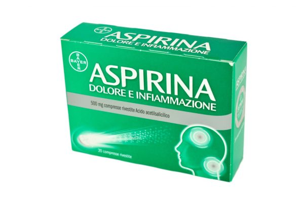 ASPIRINA DOLORE E INFIAMMAZIONE*20 cpr riv 500 mg