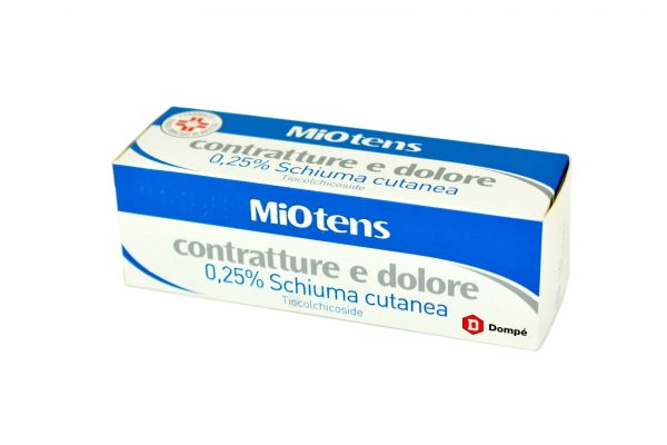 MIOTENS CONTRATTURE E DOLORE*schiuma cutanea 30 ml 0,25%