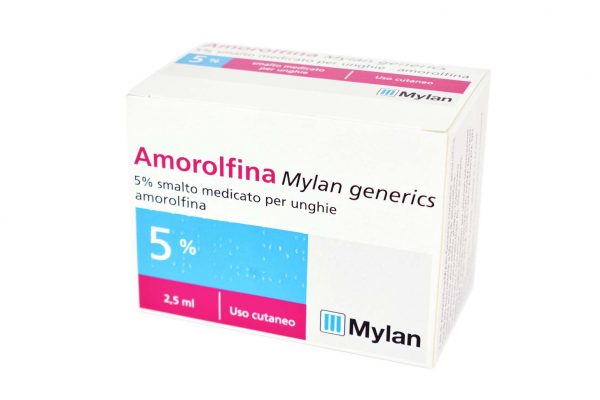 AMOROLFINA (MYLAN GENERICS)*smalto unghie 1 flacone 2,5 ml 5%