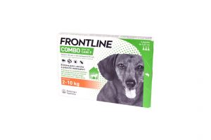 FRONTLINE COMBO SPOT-ON CANI P*soluz 3 pipette 0,67 ml 67 mg+ 60,3 mg cani da 2 a 10 Kg