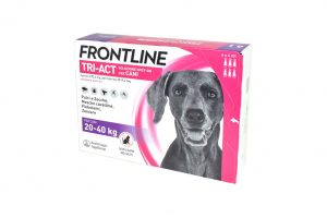 FRONTLINE TRI-ACT*spot-on soluz 6 pipette 4 ml 2.019,2 mg +270,4 mg cani da 20 a 40 Kg