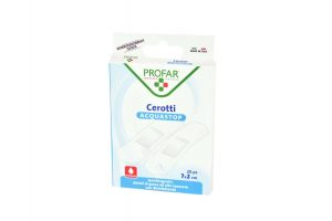 CEROTTO ACQUASTOP MEDI 7X2 CM PROFA 20 PEZZI