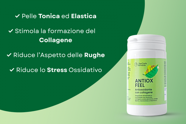 ANTIOXFEEL antiossidante con collagene 60 COMPRESSE - immagine 3