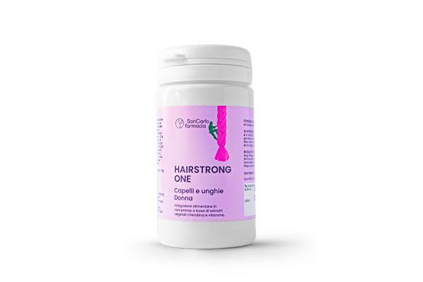 HAIRSTRONG ONE capelli e unghie donna 60 COMPRESSE