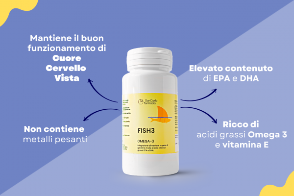 FISH 3   omega3   60 CAPSULE - immagine 2