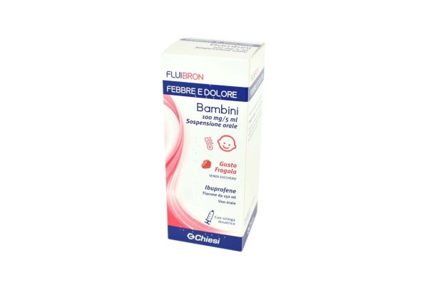 DECAFLU FEBBRE E DOLORE*orale sosp 150 ml 100 mg/5 ml gustofragola senza zucchero