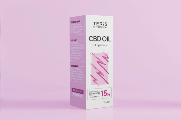 TERIS CBD OIL 15% 10ml - immagine 3