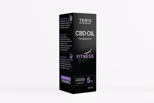 TERIS CBD OIL 5% FITNESS 10ml - immagine 3