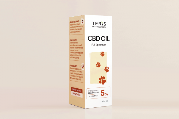 TERIS VET CBD OIL 5% 30ml - immagine 3