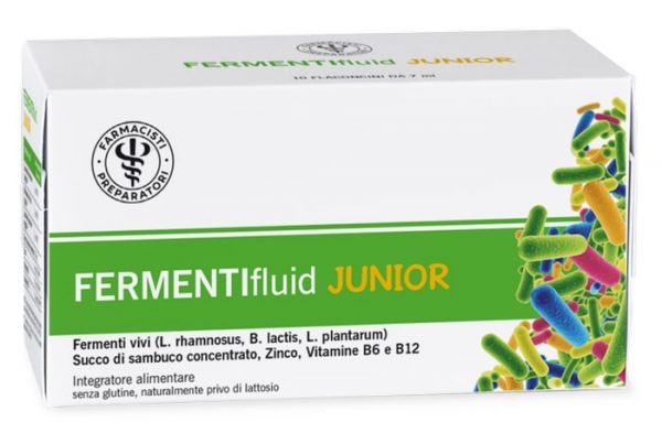 LFP FERMENTIFLUID JUNIOR 10 FLACONCINI X 7 ML