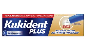 KUKIDENT PLUS BARRIERA ANTI-CIBO NEUTRO CREMA ADESIVA DENTIERE 40 G