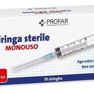 SIRINGA MONOUSO 5 ML PROFAR