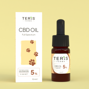TERIS VET CBD OIL 5% 10ml