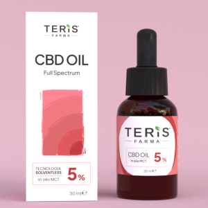TERIS CBD OIL - Olio di CBD 5% 30ml