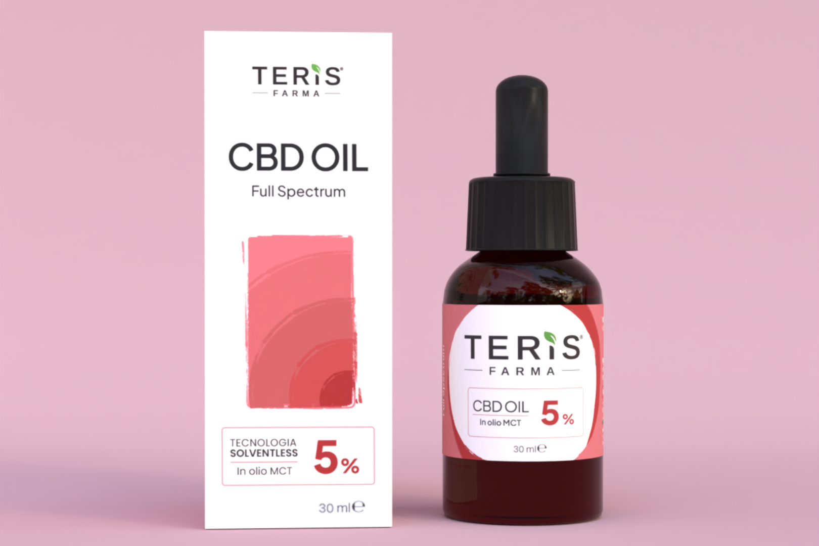 TERIS CBD OIL - Olio di CBD 5% 30ml