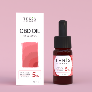 TERIS CBD OIL - Olio di CBD 5% 10ml