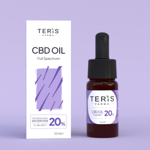 TERIS CBD OIL - Olio di CBD 20% 10ml