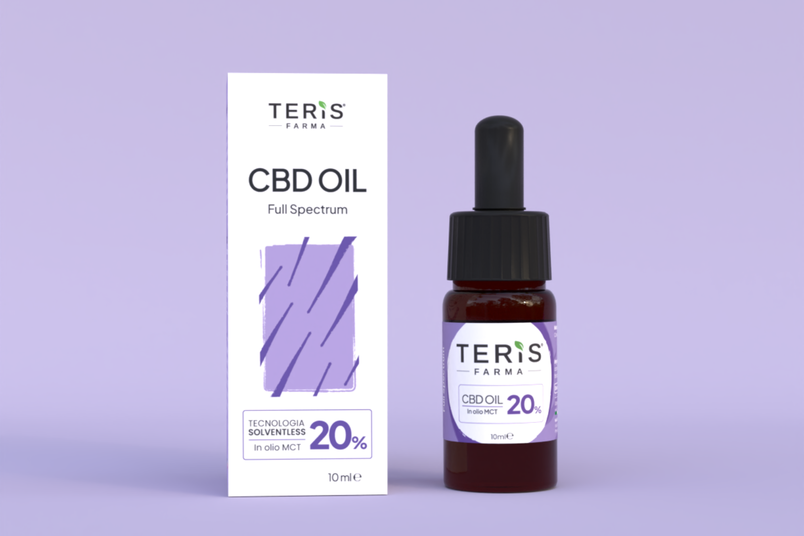 TERIS CBD OIL - Olio di CBD 20% 10ml