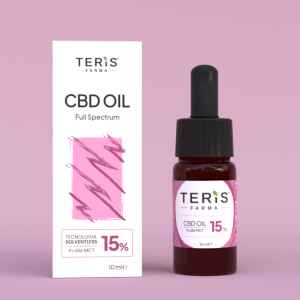 TERIS CBD OIL - Olio di CBD 15% 10ml