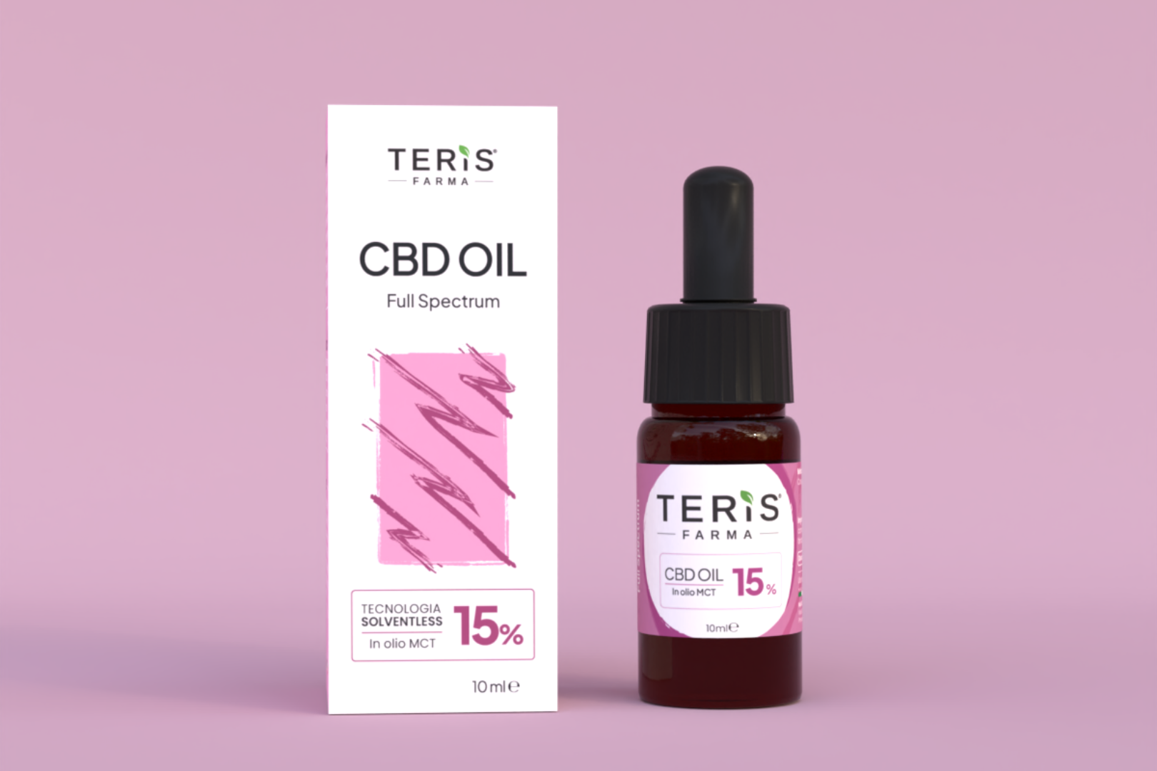 TERIS CBD OIL - Olio di CBD 15% 10ml
