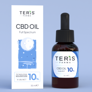 TERIS CBD OIL - Olio di CBD 10% 30ml